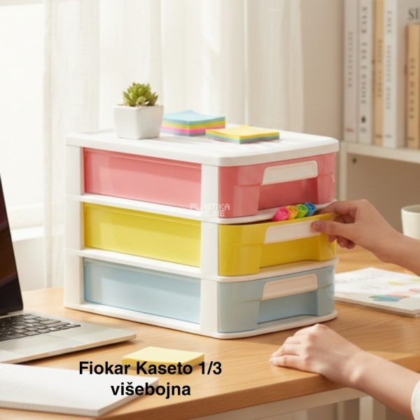 Fiokar Kaseto 1/3 , plasticni fiokar, mini fiokar
