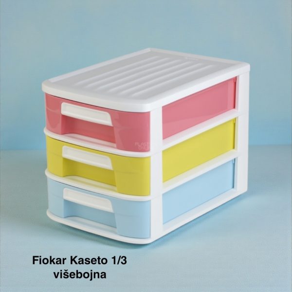Fiokar Kaseto 1/3 , plasticni fiokar, mini fiokar
