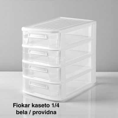Fiokar Kaseto 1/4 , plasticni fiokar, mini fiokar