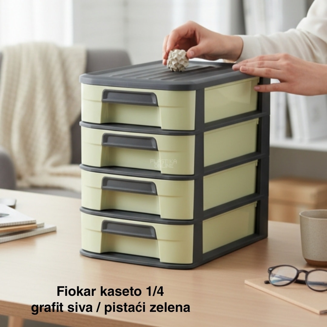 Fiokar Kaseto 1/4 , plasticni fiokar, mini fiokar