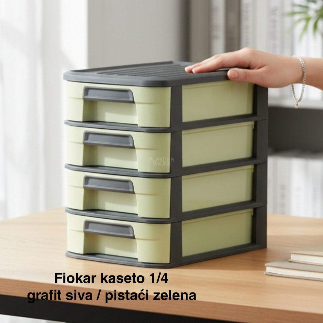 Fiokar Kaseto 1/4 , plasticni fiokar, mini fiokar