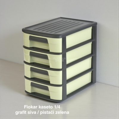 Fiokar Kaseto 1/4 , plasticni fiokar, mini fiokar