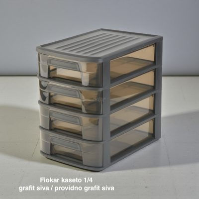 Fiokar Kaseto 1/4 , plasticni fiokar, mini fiokar