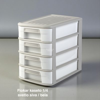 Fiokar Kaseto 1/4 , plasticni fiokar, mini fiokar