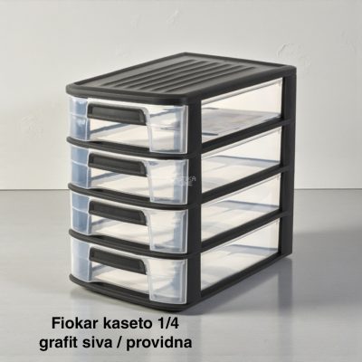 Fiokar Kaseto 1/4 , plasticni fiokar, mini fiokar