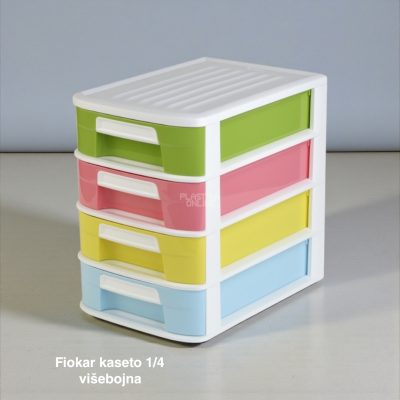 Fiokar Kaseto 1/4 , plasticni fiokar, mini fiokar