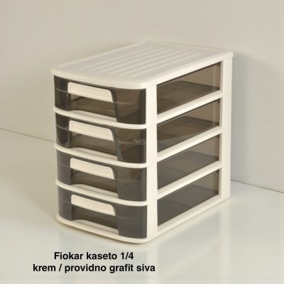 Fiokar Kaseto 1/4 , plasticni fiokar, mini fiokar