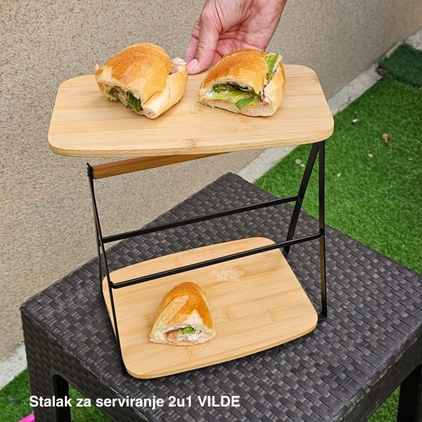 Stalak za serviranje 2u1 VILDE