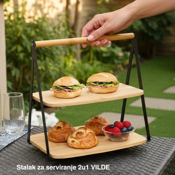 Stalak za serviranje 2u1 VILDE