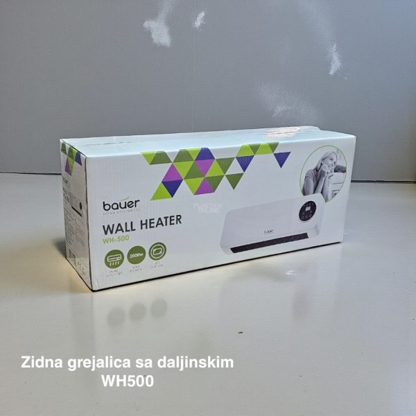 Zidna grejalica sa daljinskim upravljačem WH500