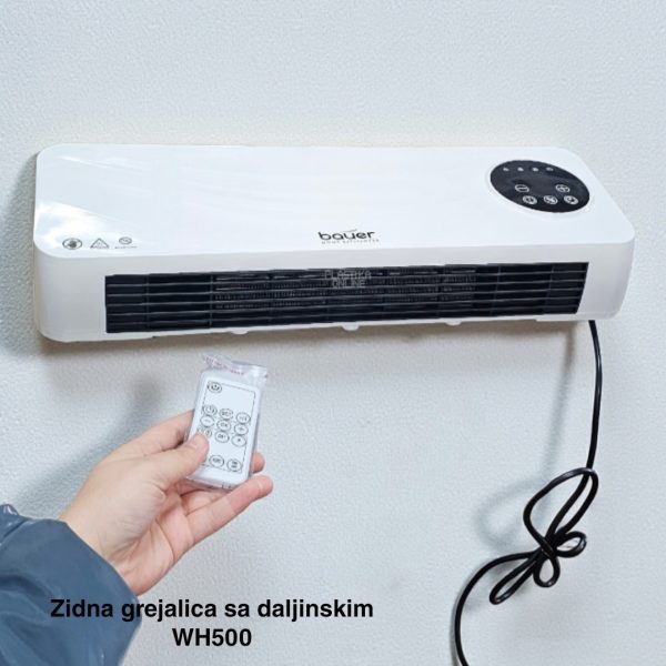 Zidna grejalica sa daljinskim upravljačem WH500