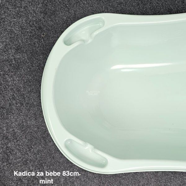 Kadica za bebe 83cm, Plastična kadica za bebe, Kadica za kupanje, kadice za bebe,Kadica za novorođenče, mint