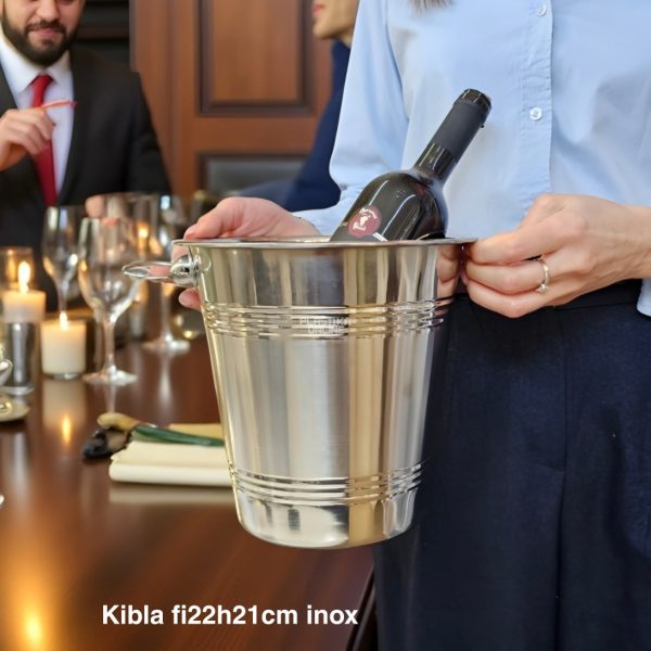 Kibla fi22 h21cm, Inox kibla, Kibla sa alkicama, Metalna kibla