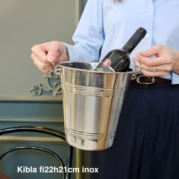 Kibla fi22 h21cm, Inox kibla, Kibla sa alkicama, Metalna kibla