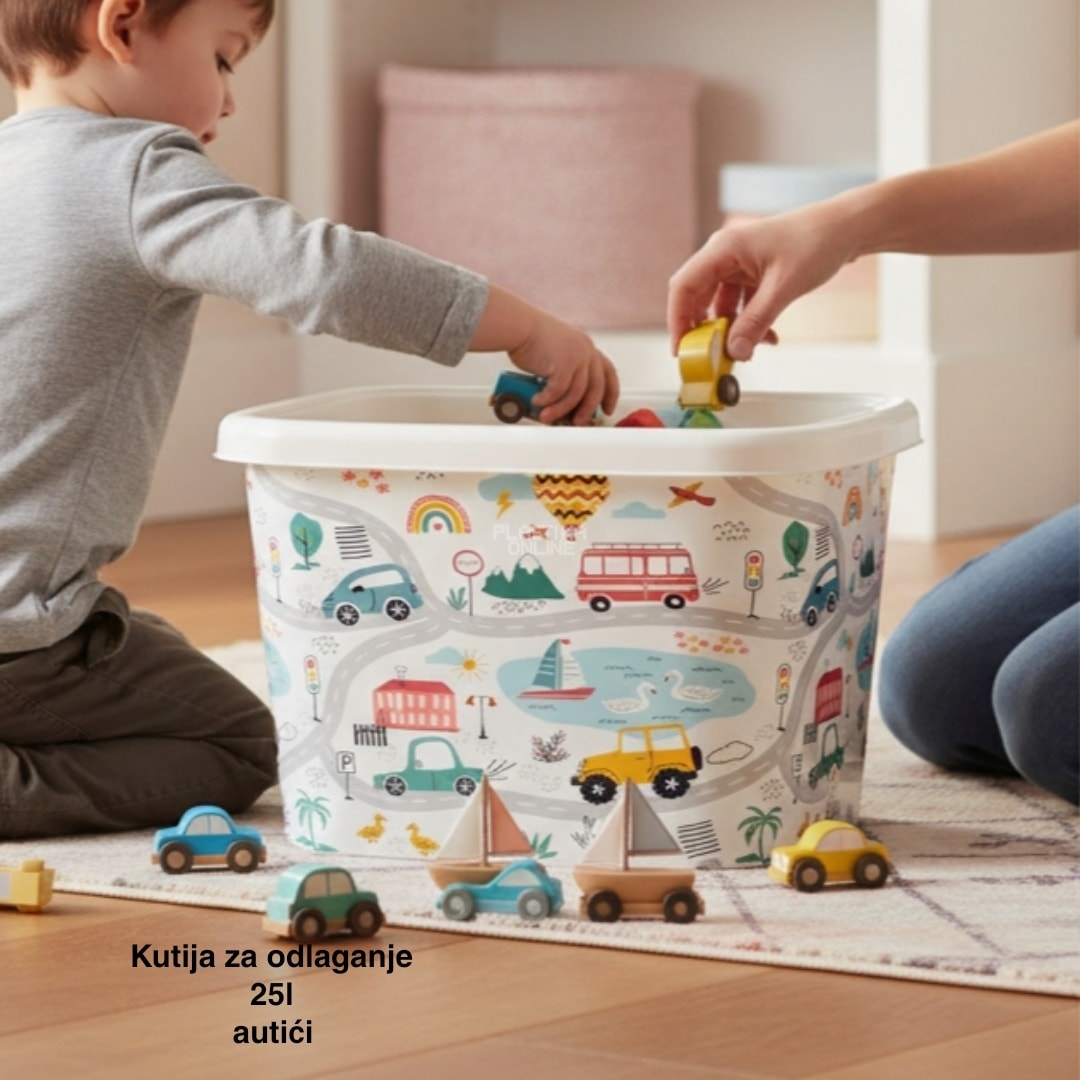 Kutije za odlaganje 25l , ukrasna kutija 25l Ukrasna kutija 25L , kutije za odlaganje, box sa dezenom , plasticne kutije od 25l autic