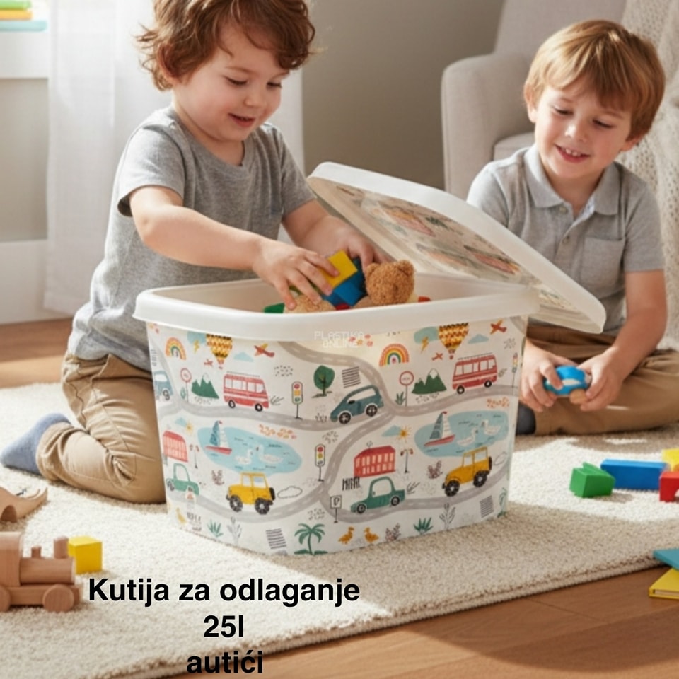 Kutije za odlaganje 25l , ukrasna kutija 25l Ukrasna kutija 25L , kutije za odlaganje, box sa dezenom , plasticne kutije od 25l autic