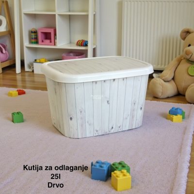 Kutije za odlaganje 25l , ukrasna kutija 25l Ukrasna kutija 25L , kutije za odlaganje, box sa dezenom , plasticne kutije od 25l drvo