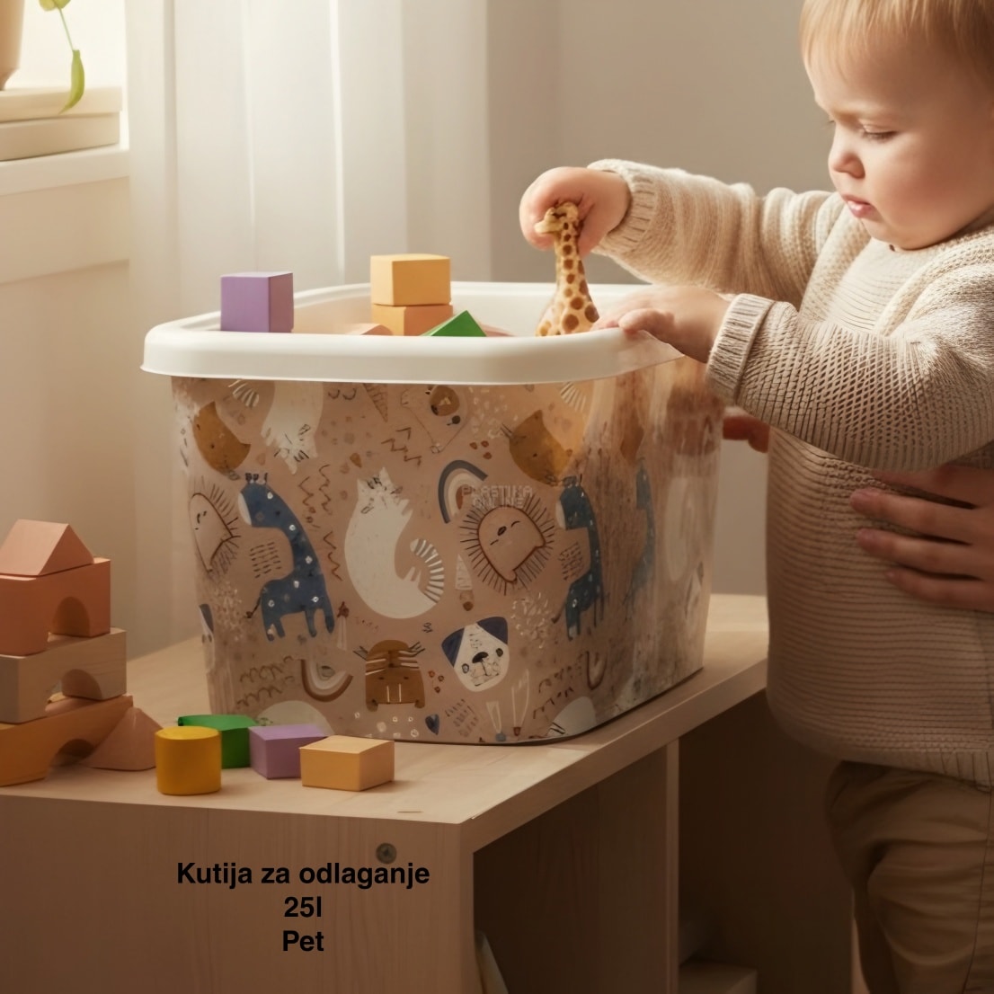 Kutije za odlaganje 25l , ukrasna kutija 25l Ukrasna kutija 25L , kutije za odlaganje, box sa dezenom , plasticne kutije od 25l pet