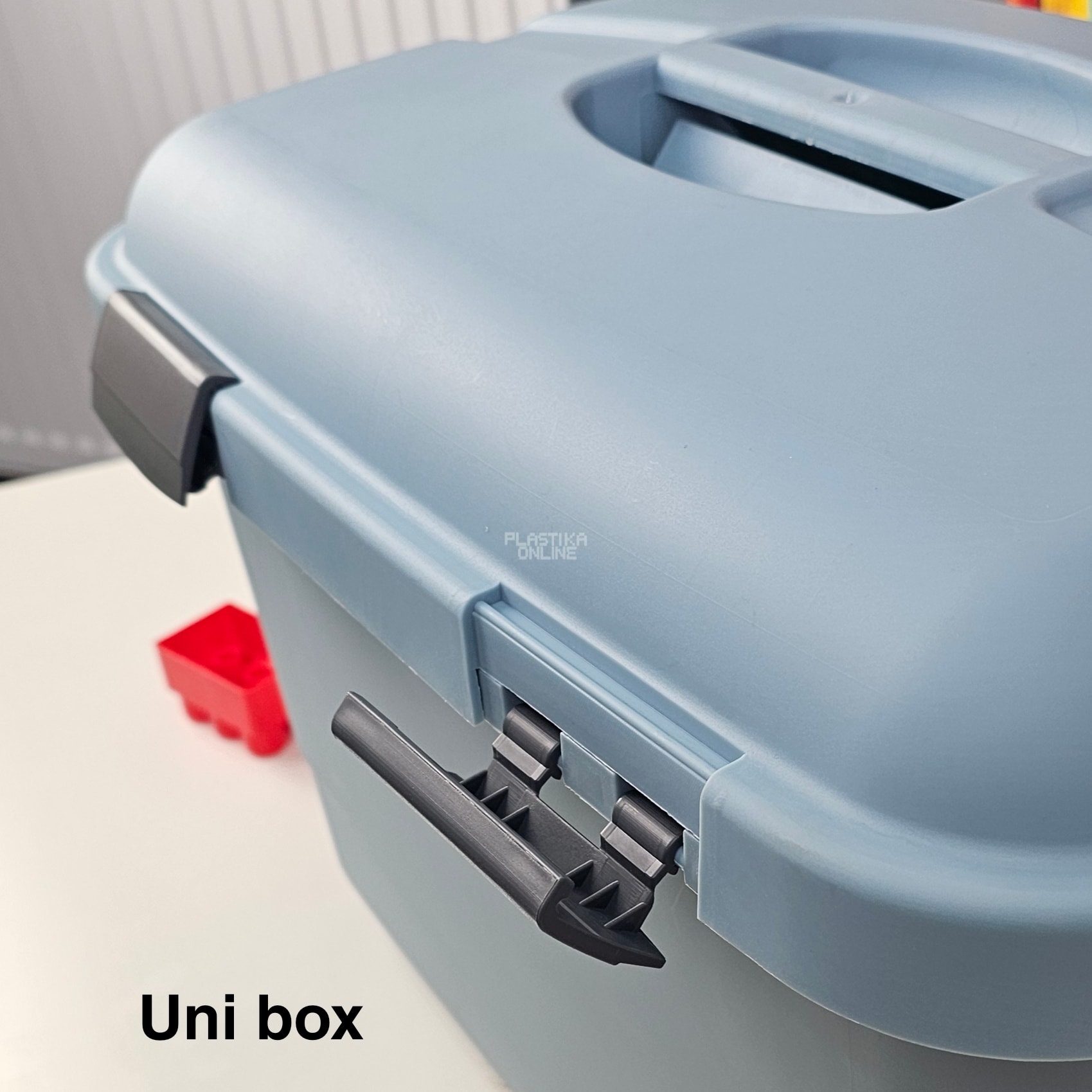 Kutije za odlaganje Uni box 26l, Plastična kutija sa poklopcem, Kutija za odlaganje, Višenamenska kutija za odlaganje, plastična kutija