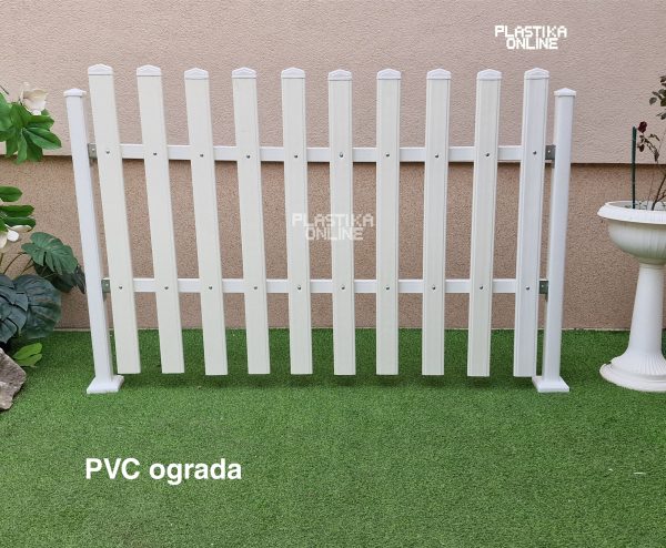 pvc ograda komplet cela 1m visine, 1 m dužine