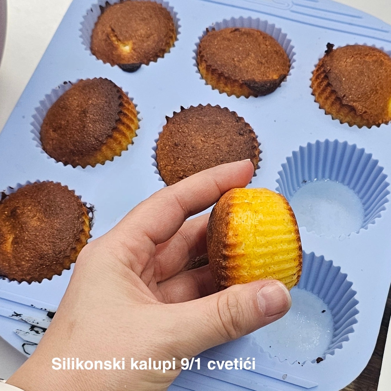 Silikonski kalupi 9, Silikonski kalupi za projice, Silikonski kalupi za mafine, Kalupi za kolače