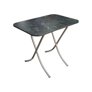 Sklopivi metalni sto 60×90 ALESTA Black