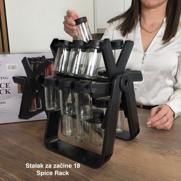 Stalak za začine 18, Rotirajući stalak za začine, Organizer za začine, Stalak za začine, spice rack