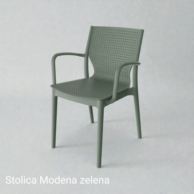 plastična stolica Modena zelena