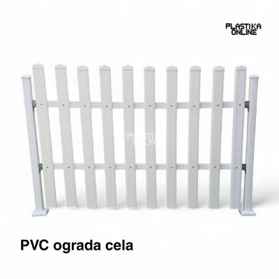 pvc ograda komplet cela