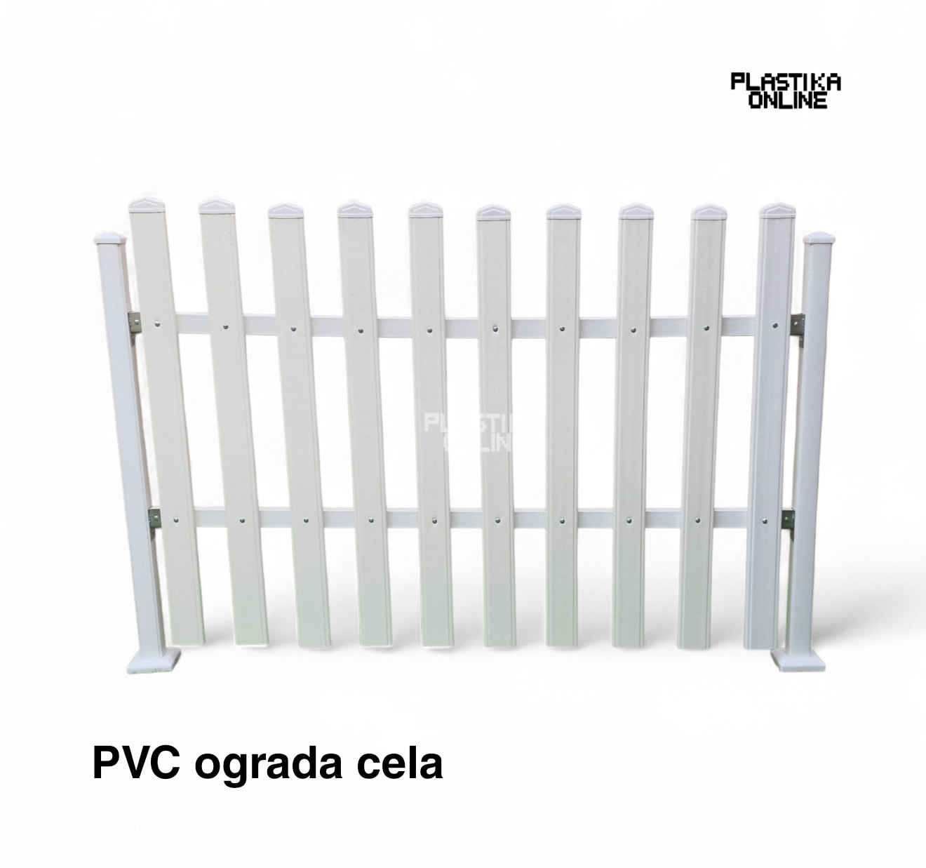 pvc ograda komplet cela