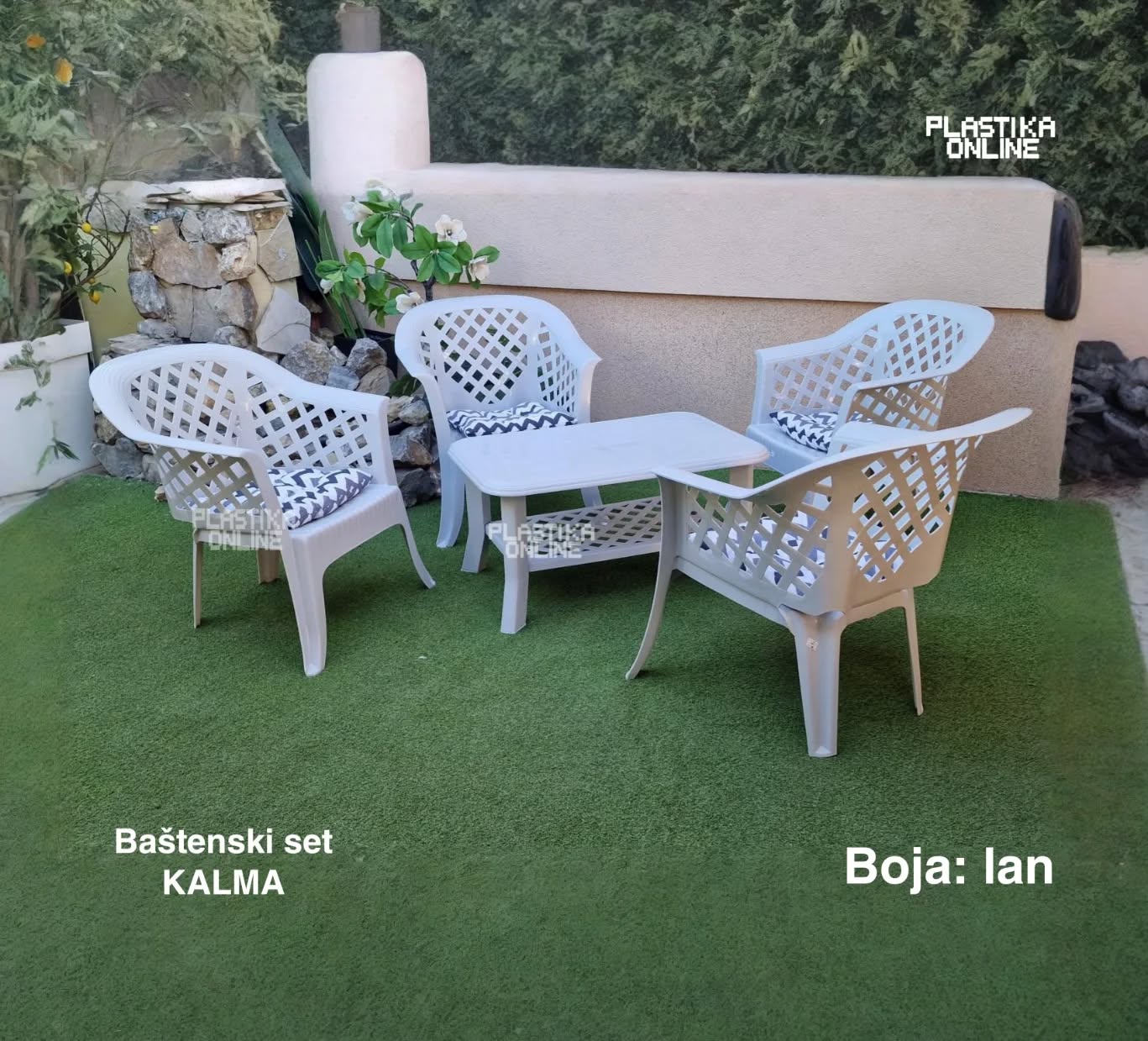 baštenska garnitura Lan