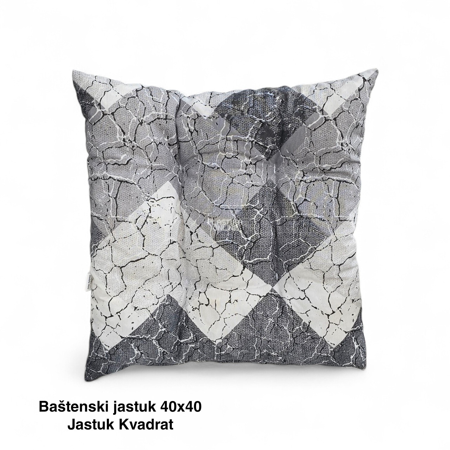 Baštenski jastuk 40x40, jastuk, Jastuk za stolice, Debeli jastuk, Baštenski jastuci, Jastuk za baštenske stolice, Univerzalni jastuk za stolice, Jastuk za sedenje