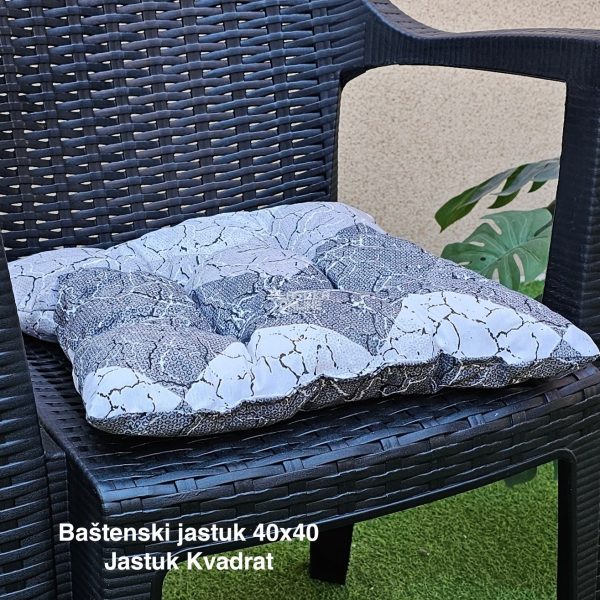 Baštenski jastuk 40x40, jastuk, Jastuk za stolice, Debeli jastuk, Baštenski jastuci, Jastuk za baštenske stolice, Univerzalni jastuk za stolice, Jastuk za sedenje