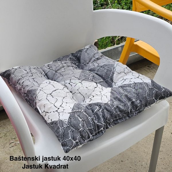 Baštenski jastuk 40x40, jastuk, Jastuk za stolice, Debeli jastuk, Baštenski jastuci, Jastuk za baštenske stolice, Univerzalni jastuk za stolice, Jastuk za sedenje
