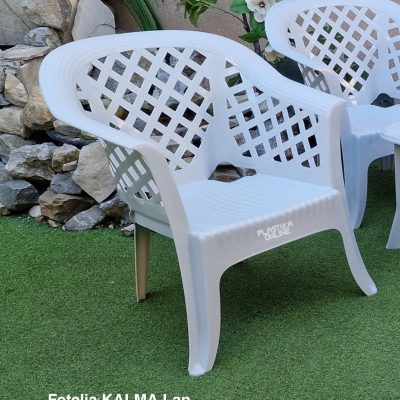 Fotelja Kalma A 155, plastična fotelja, Niska fotelja, Fotelja sa širokim sedalnim delom, Kvalitetna fotelja, Moderna fotelja