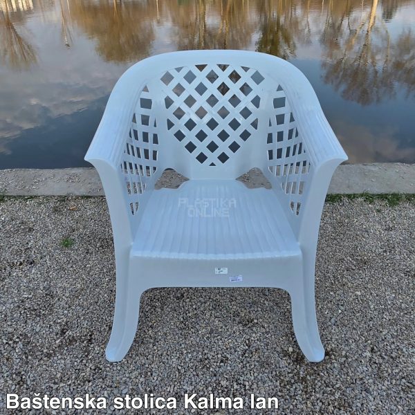 Fotelja Kalma A 155, plastična fotelja, Niska fotelja, Fotelja sa širokim sedalnim delom, Kvalitetna fotelja, Moderna fotelja