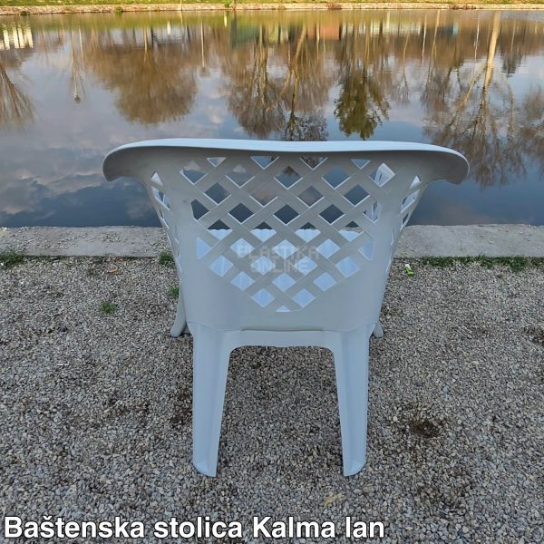 Fotelja Kalma A 155, plastična fotelja, Niska fotelja, Fotelja sa širokim sedalnim delom, Kvalitetna fotelja, Moderna fotelja