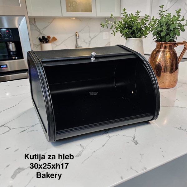 Kutija za hleb h17 , kutija za hleb, Kutija za hleb sa poklopcem, kutija za odlaganje hleba, Moderna kutija za hleb, metalne kutije za hleb
