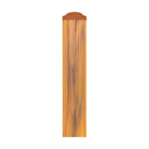 PVC letva za ograde h150- širina 10 cm hrast