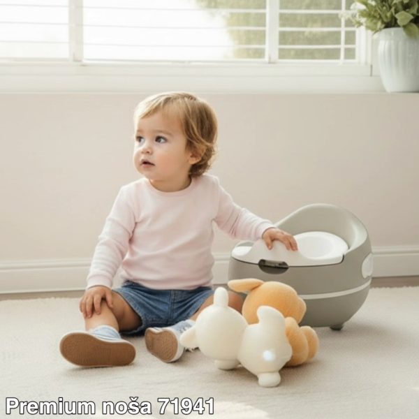 Premium noša BEIGE 7194, noša za decu, Noša sa poklopcem, Dečija noša