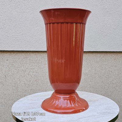 Vaza fi19 h37 cm, Plastična vaza za cveće, Vaza za cvećare, Dekorativna vaza, Velika vaza, plastične vaze