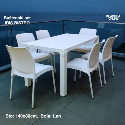 Baštenska garnitura IRIS Bistro LAN