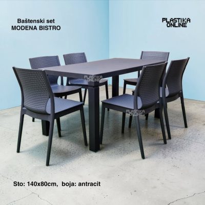 Baštenska garnitura Modena Bistro