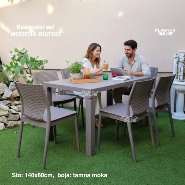 Baštenska garnitura Modena Bistro