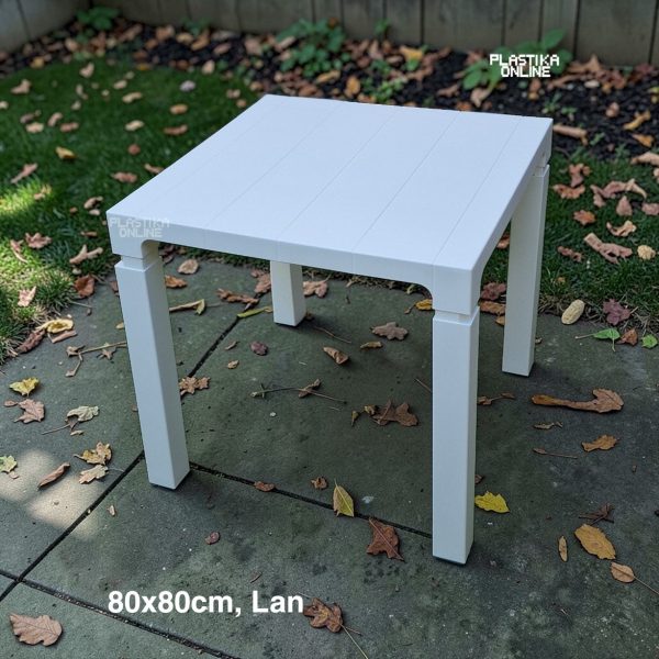 Plastični sto Orfeo 80x80cm Lan