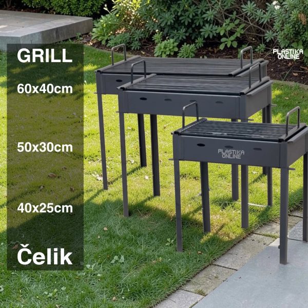 Roštilj na ćumur i drva