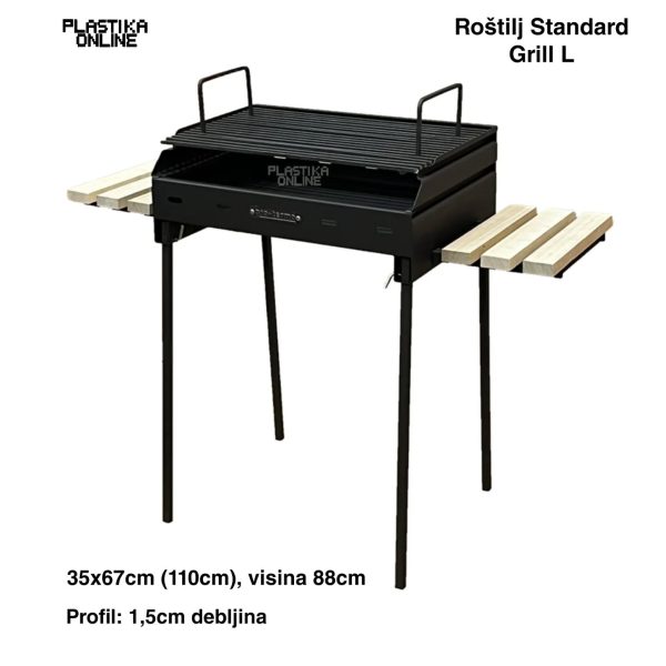 Roštilj na ćumur standard Grill L