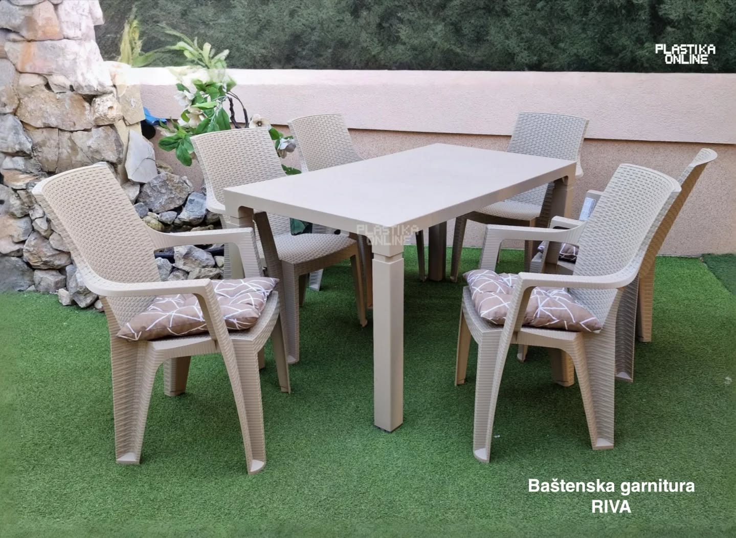 Baštenska garnitura RIVA