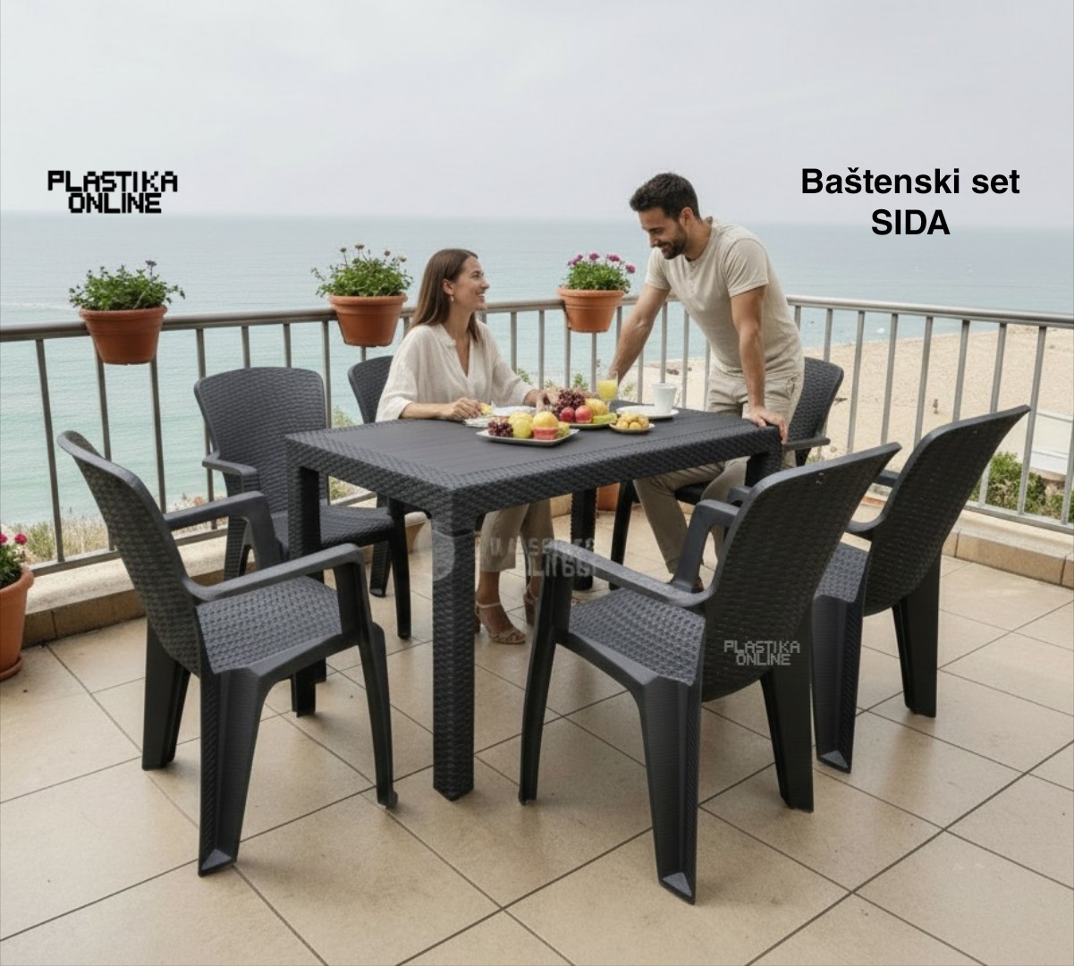 Baštenska garnitura Sida