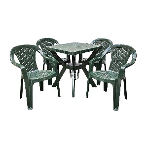 Baštenski set Valerija 4u1 (sto 70×70 i 4 stolice Valerija)